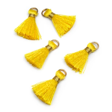 Bojt, citromsárga, cérna, 20 mm