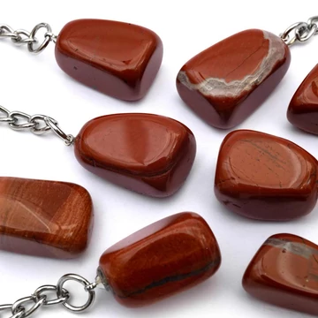 Pirosjáspis kulcstartó (kisebb)