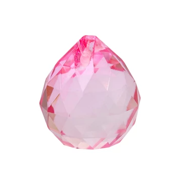 Feng Shui kristály, rózsaszín, 2 cm