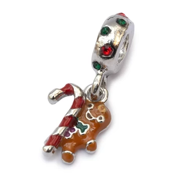 Mézeskalács medál medáltartóval, zománcos, medál 13x10 mm, teljes hossz 25 mm, 1 db