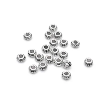 Bali gyöngy köztes dísz (2), 4 mm (50 db)