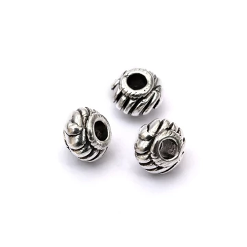 Bali gyöngy köztes dísz (3), 6 mm (20 db)