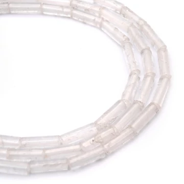 Hegyikristály hengeres szál, 4x13 mm