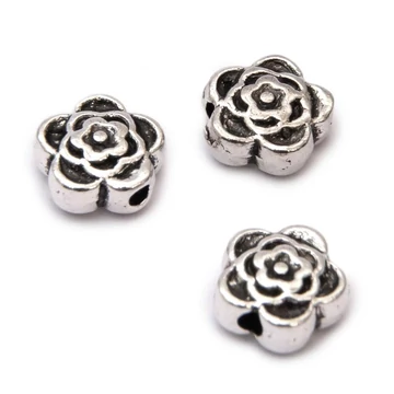 Virág köztes dísz, 7x4 mm, 10 db