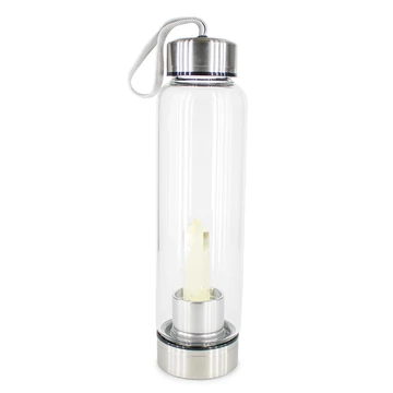Ásvány kulacs citrin csúccsal, 550 ml