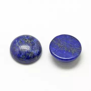 Lápisz cabochon kő, kerek, 8 mm, 2 db