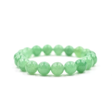 Aventurin gumis karkötő, 10 mm