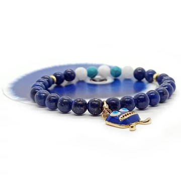 Szörnyen cuki gyerek gumis karkötő, 6 mm