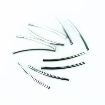 Íves cső köztes dísz, 2x25 mm (20 db)