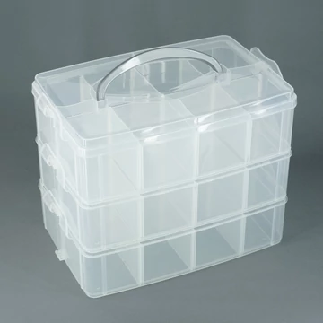 24 rekeszes emeletes nagy szortimenter doboz