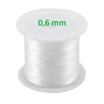 Gumidamil 0,6 mm, kb. 100 m/tekercs