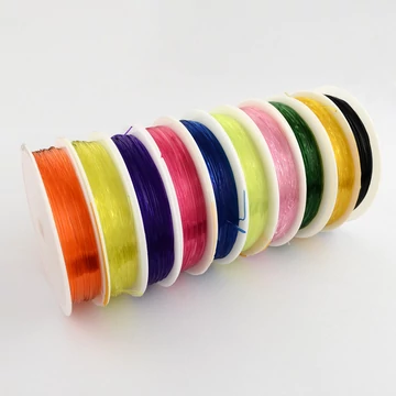 Színes gumidamil, 0,8 mm, kb. 10 m/tekercs (10 tek/csom)