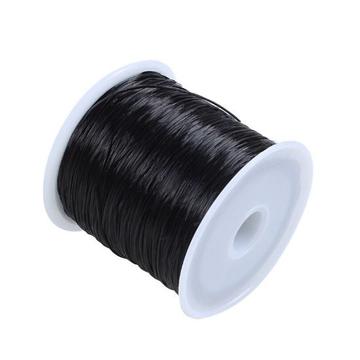Fekete lapos gumidamil 0,8 mm, kb. 10 m/tekercs