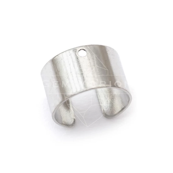 Fülgyűrű alap, 10 mm (10 db)