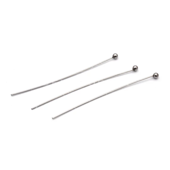 Nemesacél golyós szerelőpálca, 0,5x40 mm (10 db)