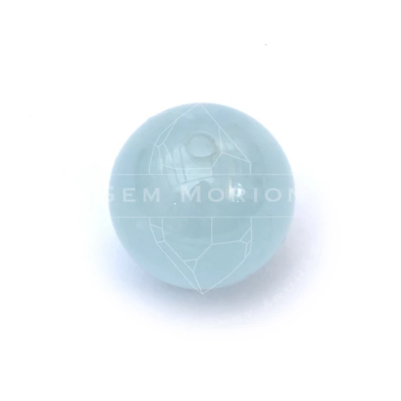 Akvamarin "AA" gyöngy, 8,5 mm