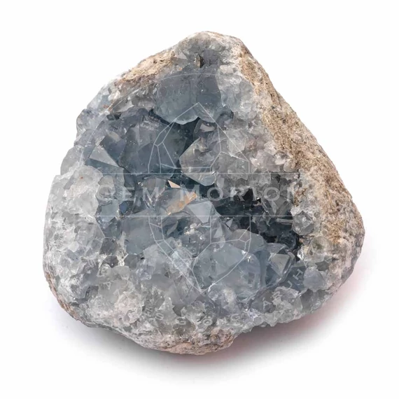 Cölesztin, free form geóda, 477,1 g