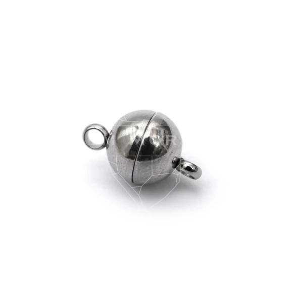 Nemesacél mágneses golyókapocs, 8 mm (1 db)