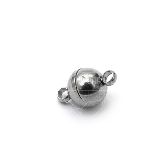 Nemesacél mágneses golyókapocs, 6 mm (1 db)