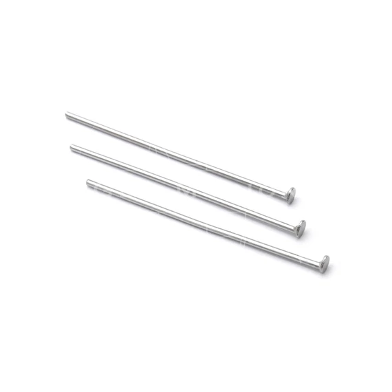 Nemesacél szerelőpálca, 0,6x25 mm (50 db)