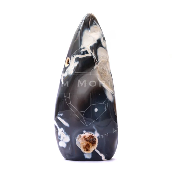 Orca achát, free form, 2,64 kg