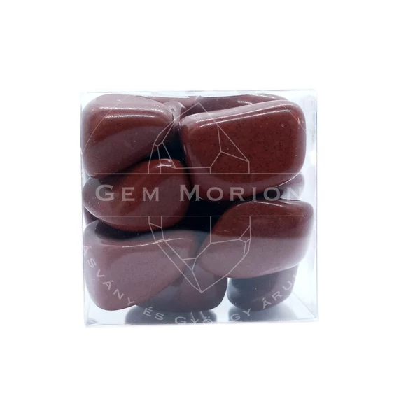 Piros jáspis dobozos marokkő (S) (100 g)