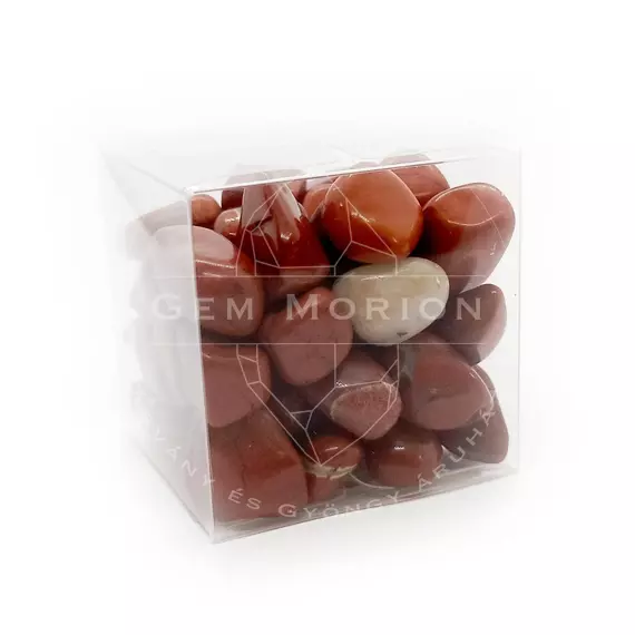 Piros jáspis dobozos marokkő (XS) (100 g)