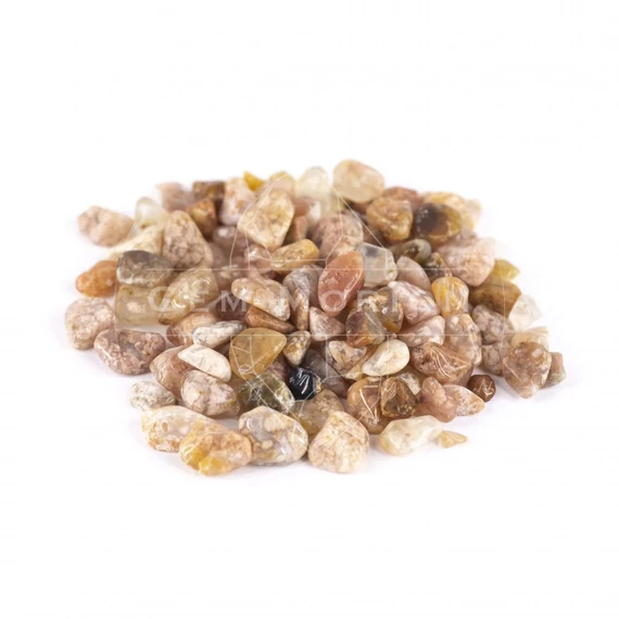 Rózsaszín mohaachát mini dekorásvány (250 g)