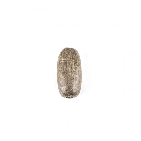 Ébenfa rizs gyöngy, 16x8 mm (1 db)