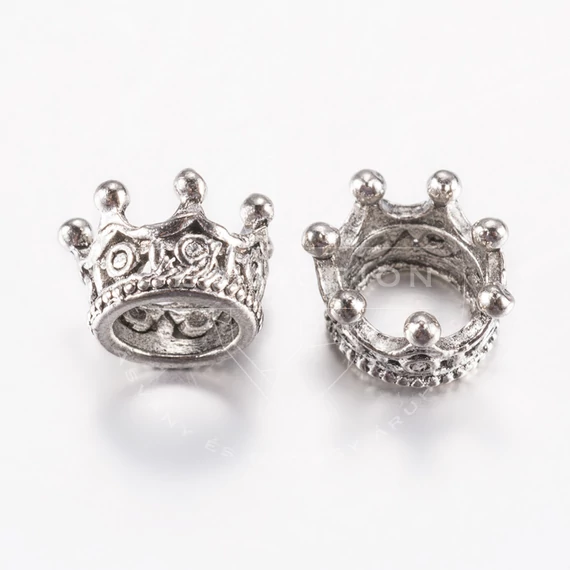 Korona köztes dísz, 10,5x7 mm (2 db)