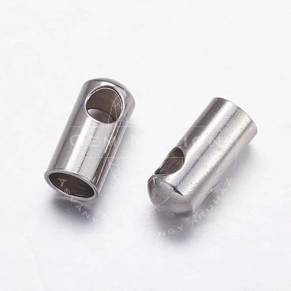 Nemesacél láncvég kupak (8x4 mm)