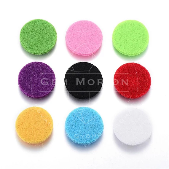 Parfüm párna aromaterápiás medálhoz, 22x3 mm