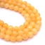 Narancskalcit golyós szál, 8-9 mm, kb 38 cm