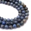 Dumortierit golyós szál, 6 mm, kb. 38 cm