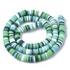 Polymer (zöld multi) button szál