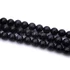 Napkő golyós szál, kék, szintetikus, 8 mm, kb. 38 cm