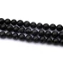 Napkő golyós szál, zöld, szintetikus, 8 mm, kb. 38 cm