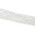 Opalit (szintetikus opál) golyós szál, 6 mm, kb. 38 cm