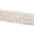 Roppantott kristály (áttetsző) golyós szál, 8 mm, kb. 38 cm