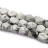 Howlit, flinston szál, 11x8 mm, kb. 38 cm