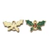 Magyal, (Holly,Ilex) összekötő elem kb. 20x13 mm (1 db)