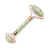 Jade masszázs roller, 2 hengeres, rosegold szín, kb. 14 cm