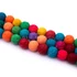 Lávakő (multicolor) szintetikus golyós szál