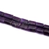 Ametiszt párna szál, 7-8x11 mm, 38 cm