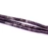 Lepidolit hengeres szál, 4x13 mm