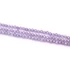 Cirkónia golyós szál, lila, fazettált, 3mm, kb. 38 cm