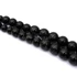 Fekete üveg golyós szál, 6-12 mm, kb. 45 cm