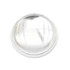 Foglalat üveg cabochon kővel, kerek, ezüst szín, tálca: 18 mm, 1 db