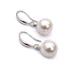 Shell pearl fülbevaló, 27x10 mm