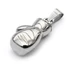 Nemesacél box kesztyű medál, 29x15x12 mm, 1 db